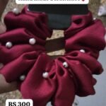 handmade scrunchies
